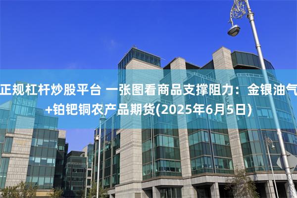 正规杠杆炒股平台 一张图看商品支撑阻力：金银油气+铂钯铜农产品期货(2025年6月5日)